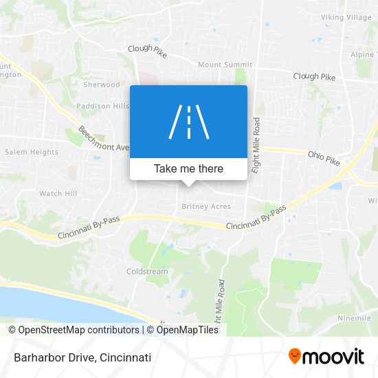 Mapa de Barharbor Drive