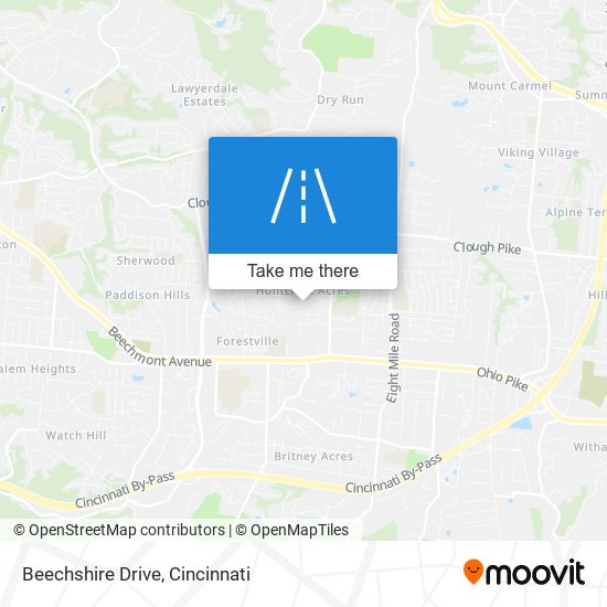 Beechshire Drive map