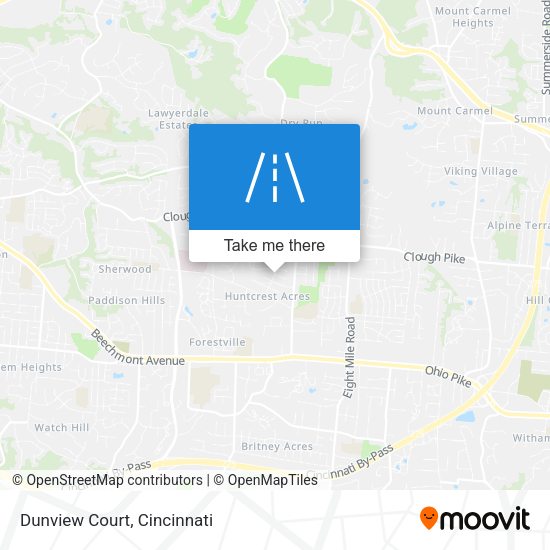 Mapa de Dunview Court