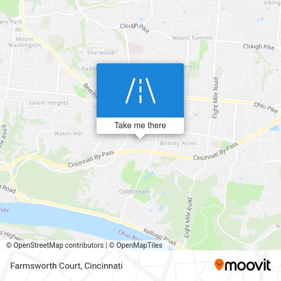 Mapa de Farmsworth Court