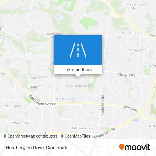 Heatherglen Drive map