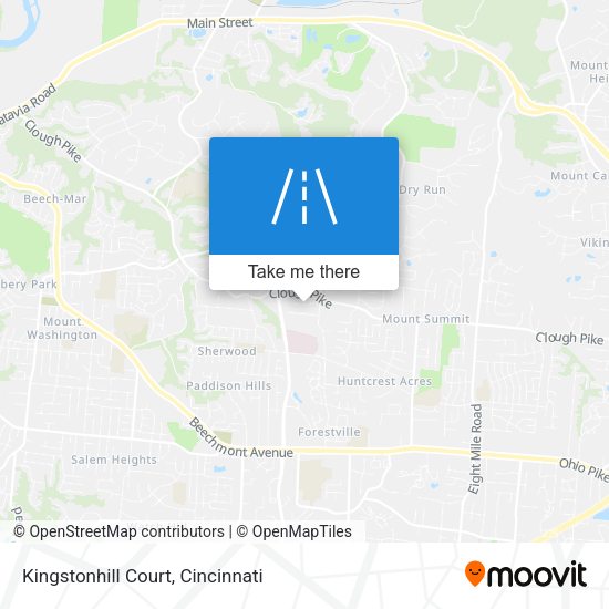 Kingstonhill Court map