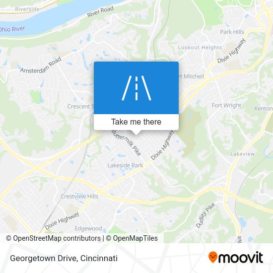 Mapa de Georgetown Drive