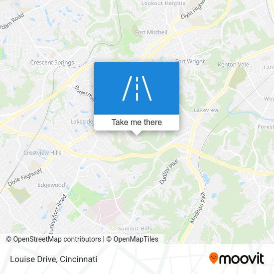 Mapa de Louise Drive