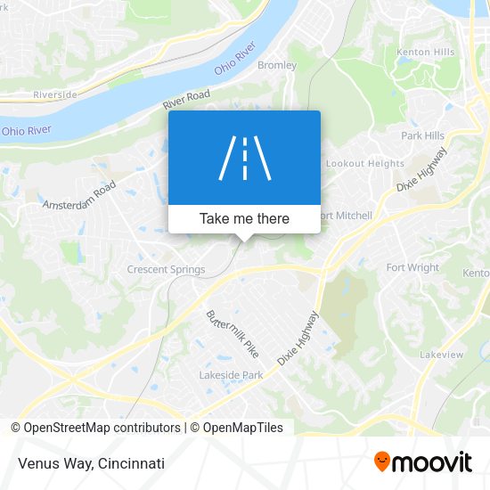 Mapa de Venus Way