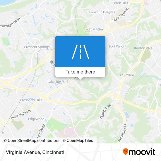Mapa de Virginia Avenue
