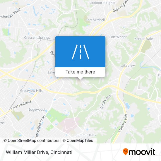 Mapa de William Miller Drive