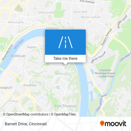 Mapa de Barrett Drive