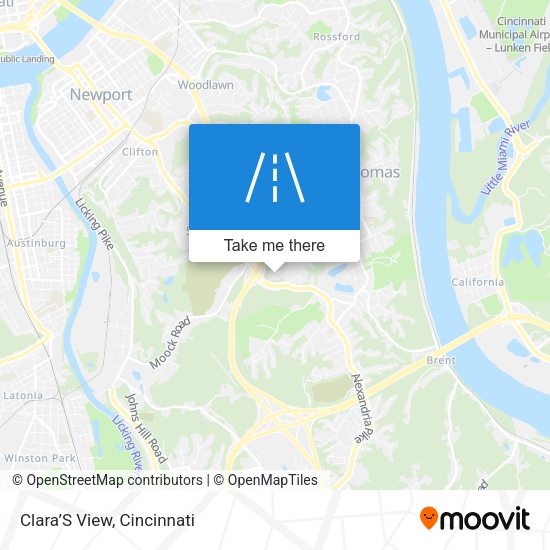 Clara’S View map