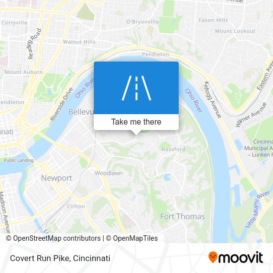Covert Run Pike map