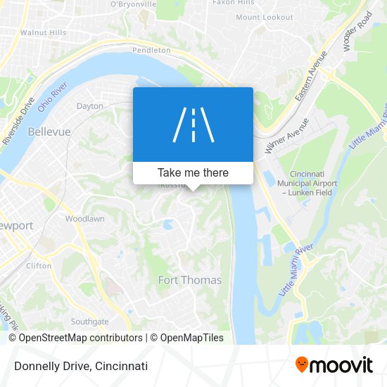 Mapa de Donnelly Drive