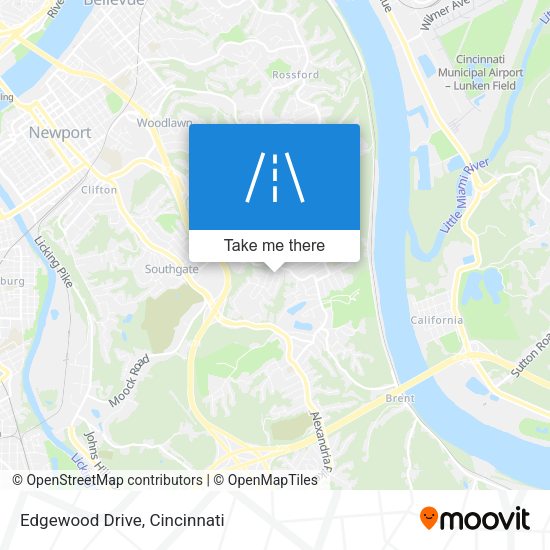 Mapa de Edgewood Drive