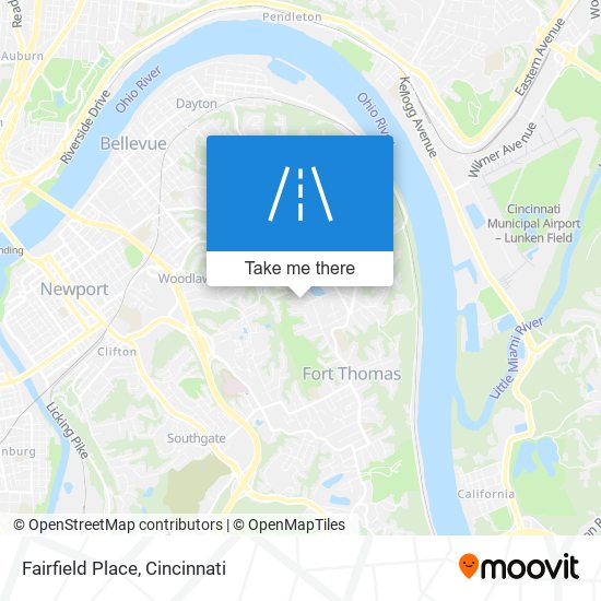 Mapa de Fairfield Place