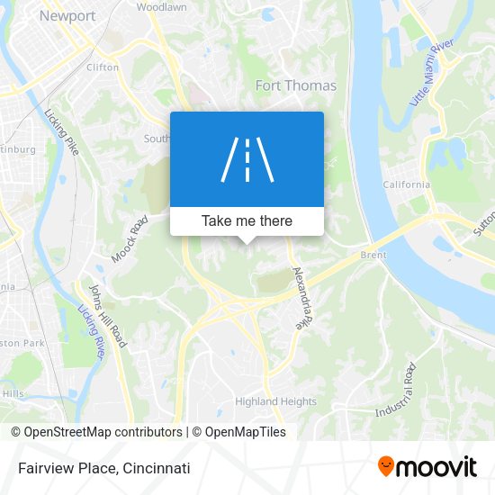 Mapa de Fairview Place