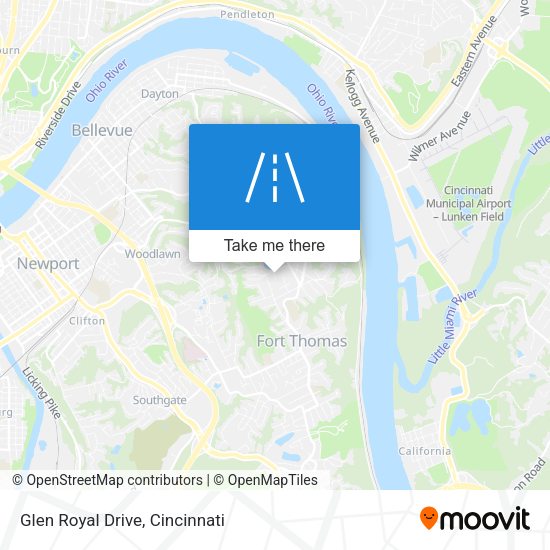 Mapa de Glen Royal Drive