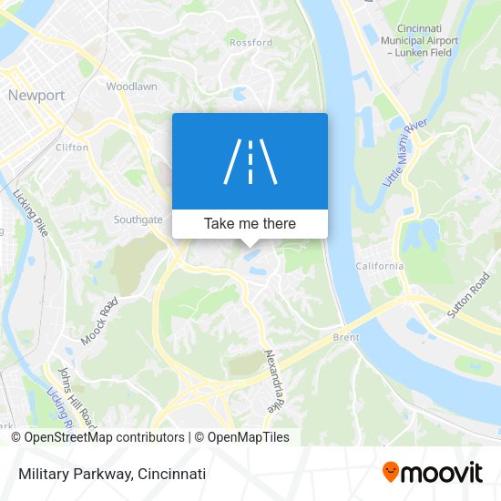 Mapa de Military Parkway