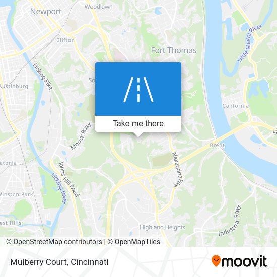 Mapa de Mulberry Court