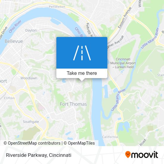 Riverside Parkway map