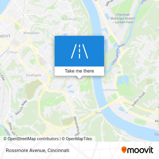 Rossmore Avenue map
