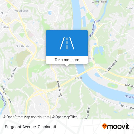 Sergeant Avenue map