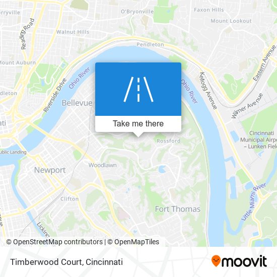Timberwood Court map