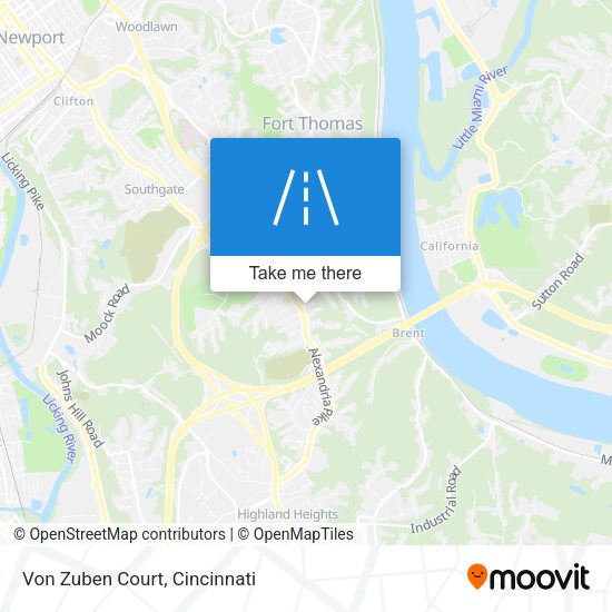 Mapa de Von Zuben Court