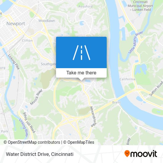 Mapa de Water District Drive