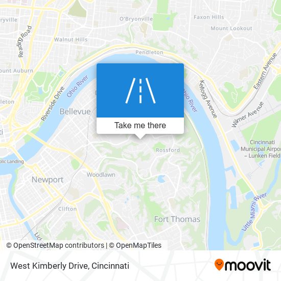 Mapa de West Kimberly Drive