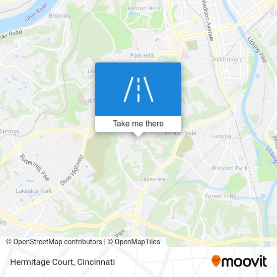 Hermitage Court map