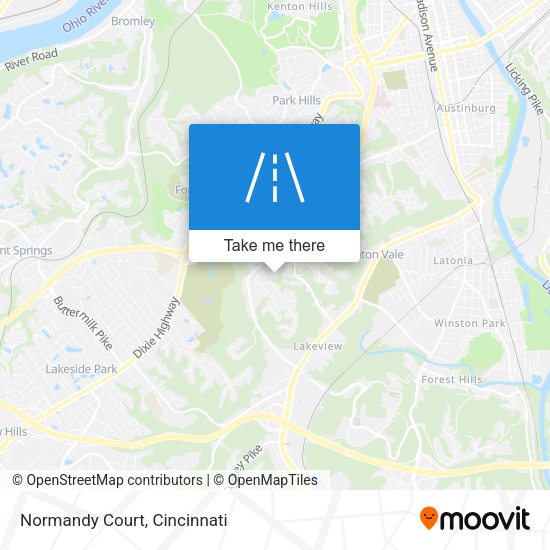 Mapa de Normandy Court