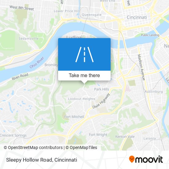 Mapa de Sleepy Hollow Road