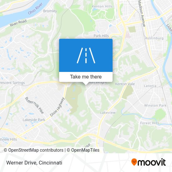 Mapa de Werner Drive