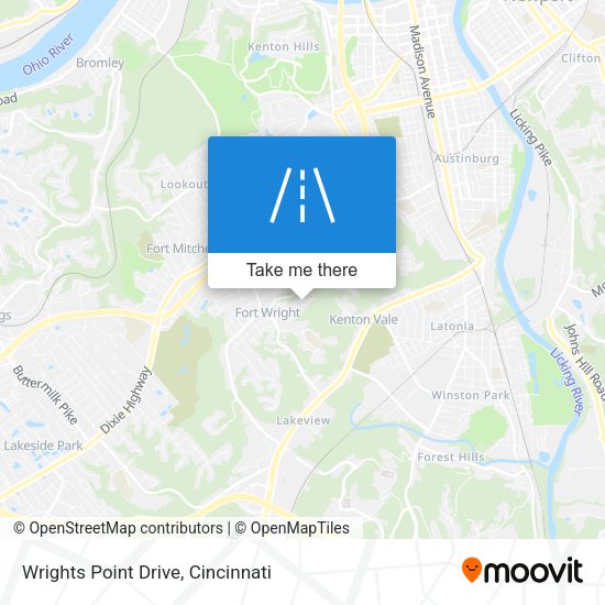 Mapa de Wrights Point Drive