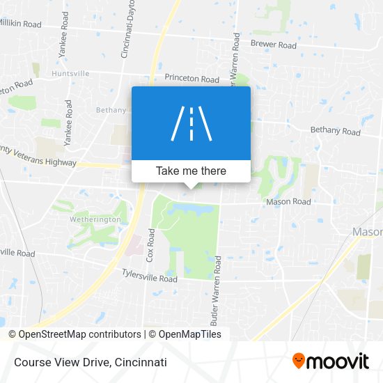 Mapa de Course View Drive