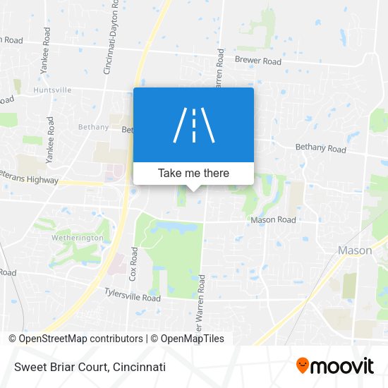 Sweet Briar Court map
