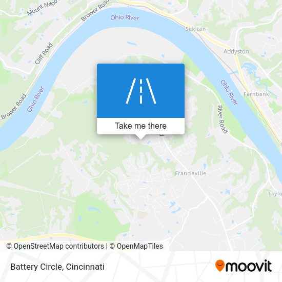 Mapa de Battery Circle