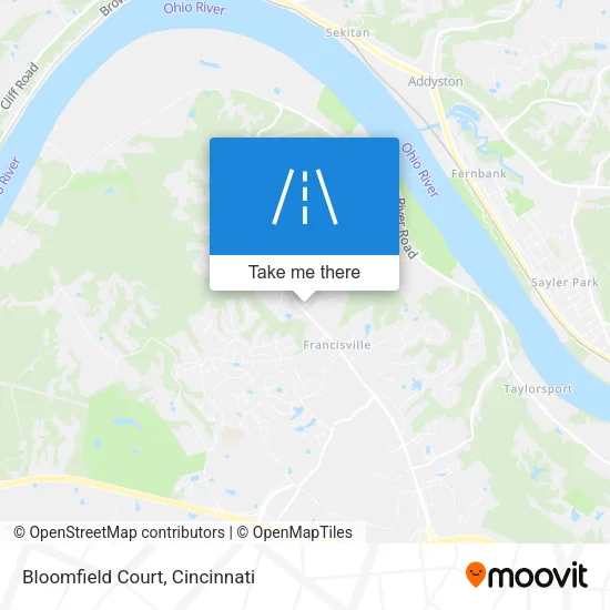 Bloomfield Court map