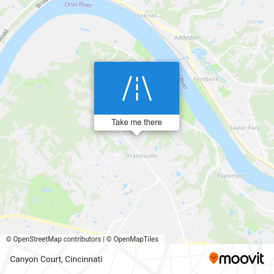 Mapa de Canyon Court