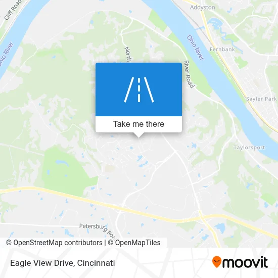 Eagle View Drive map