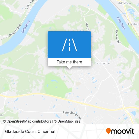 Gladeside Court map