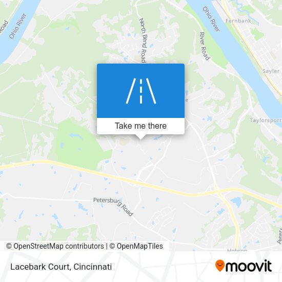 Mapa de Lacebark Court