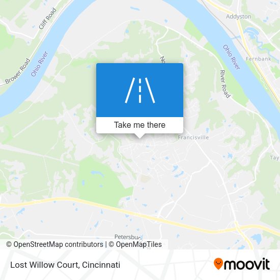 Mapa de Lost Willow Court
