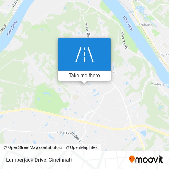 Lumberjack Drive map