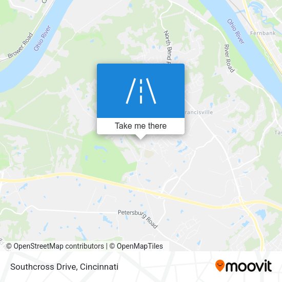 Southcross Drive map