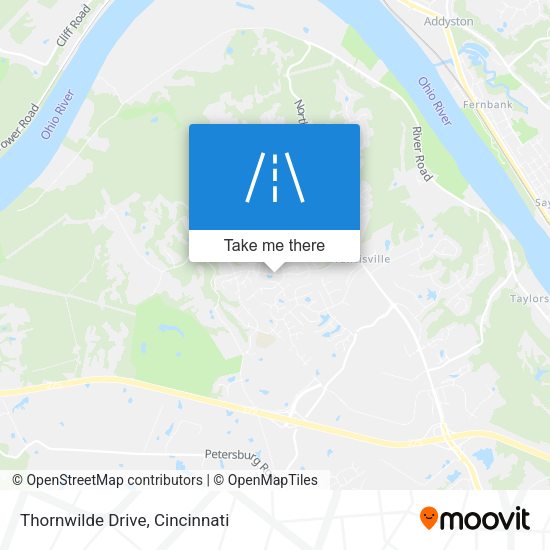 Thornwilde Drive map