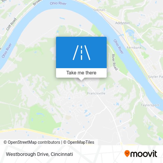 Mapa de Westborough Drive
