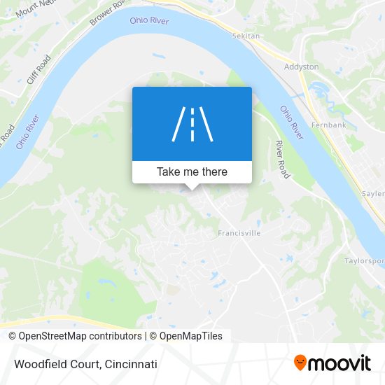Woodfield Court map