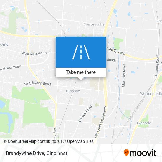 Mapa de Brandywine Drive