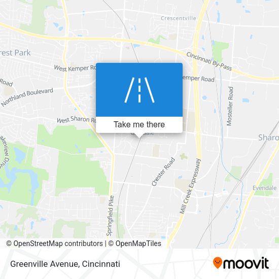Greenville Avenue map