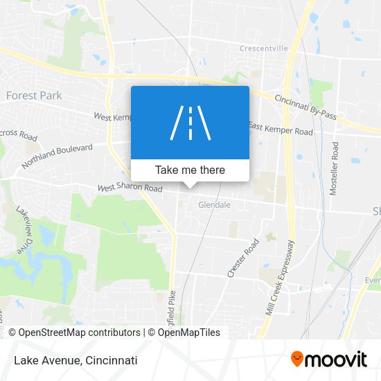 Mapa de Lake Avenue